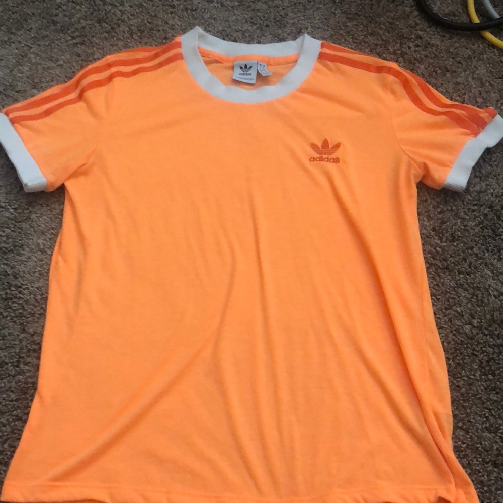 Adidas Orange Shirt